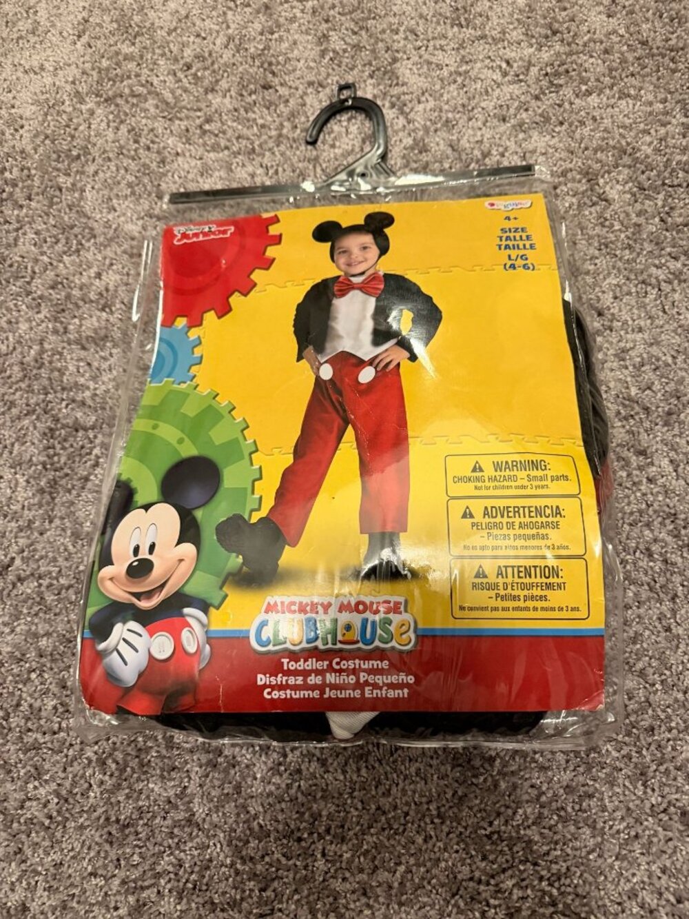 Disney Mickey Mouse Clubhouse Toddler Costume 4T